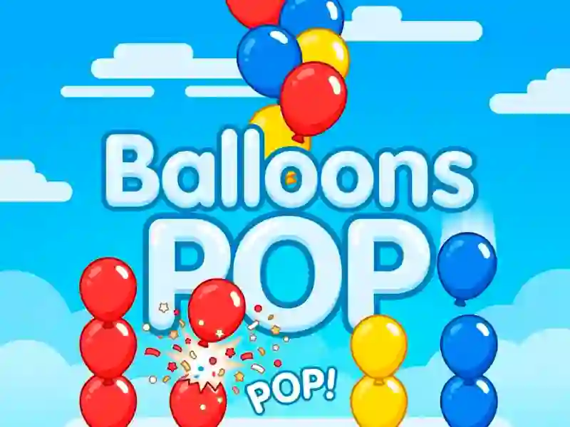Játék Balloons Pop online