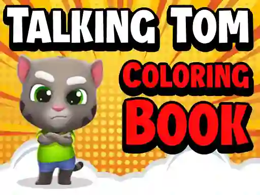Játék Talking Tom Coloring Books online
