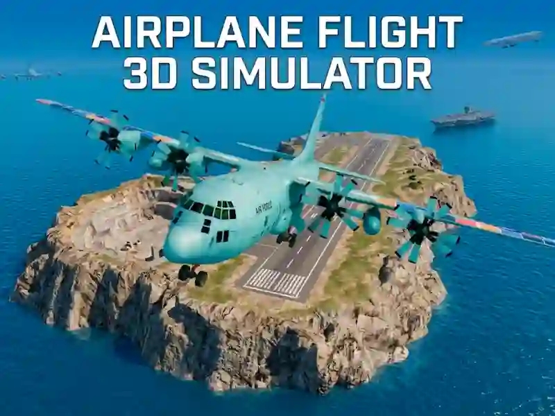 Játék Airplane Flight 3D Simulator online
