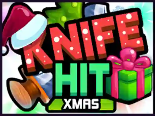 Játék Knife Hit Xmas online