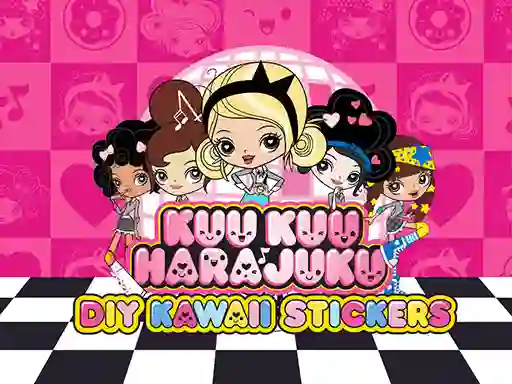 Játék Kuu Kuu Harajuku Stickers online