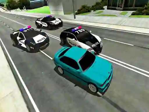Játék Mad Cop Police Car Race: Police Car vs Gangster Escape online