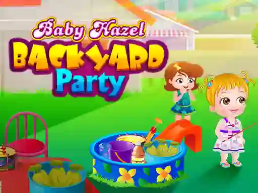 Játék Baby Hazel Backyard Party online