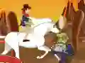 Játék Cowboy Shoot Zombies online