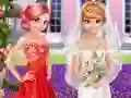 Játék Frozen And Ariel Wedding online