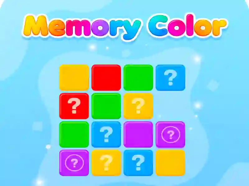 Játék Memory Color online