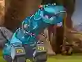 Játék Dinotrux builder create & print online