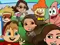 Játék Nickelodeon Tag attack online
