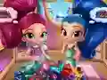 Játék Shimmer And Shine Wardrobe Cleaning online
