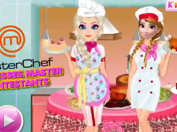 Játék Princesses Masterchef Contestants online