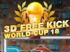 Játék 3D Free Kick World Cup 2018 online