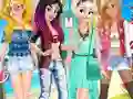 Játék Princesses Welcome Summer Party online