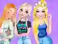 Játék Princesses and Pets Matching Outfits online