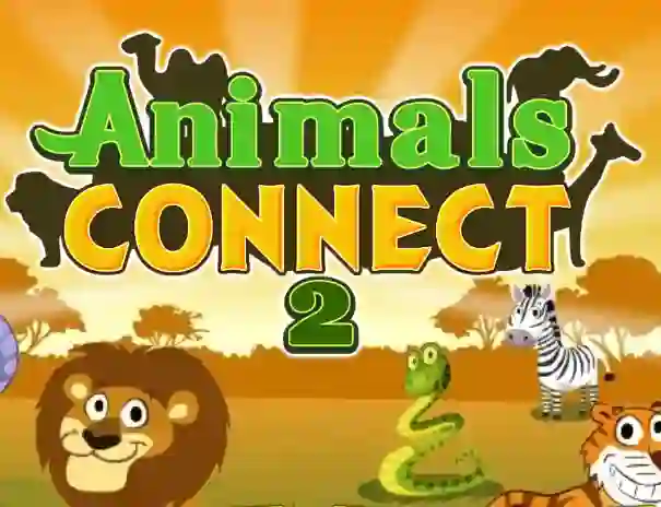 Játék Animals Connect 2 online