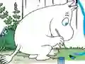 Játék Moomins coloring book online
