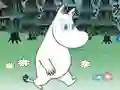 Játék Moomins: reading with adjectives online