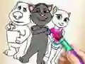Játék Kitty Coloring Book online