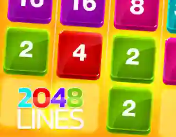 Játék 2048 Lines online