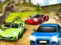 Játék Dino Car Race online
