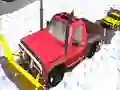 Játék Winter Snow Plow Jeep Driving online