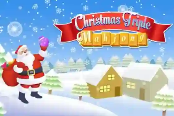Játék Christmas Triple Mahjong online