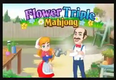 Játék Flower Triple Mahjong online