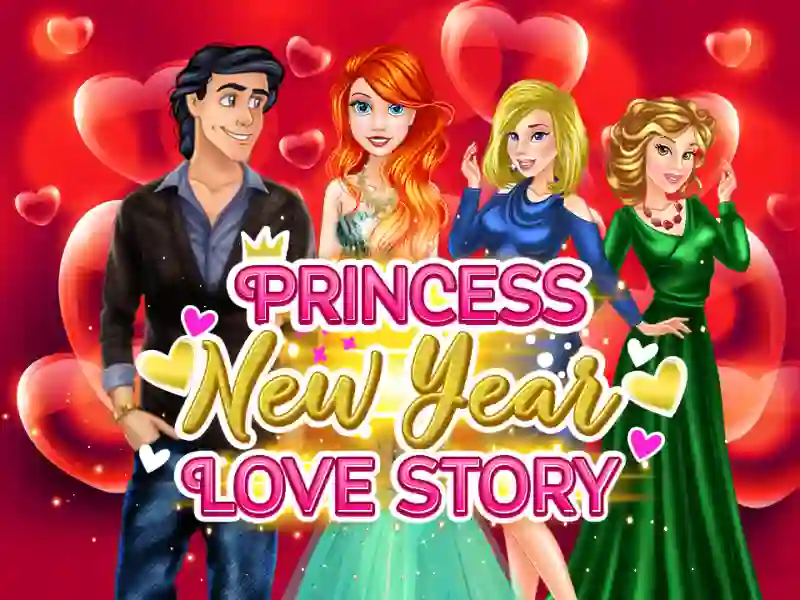 Játék Princess New Year Love Story online
