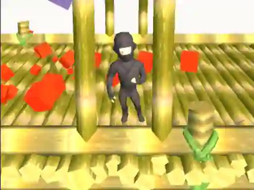 Játék Ninja Runs 3d online