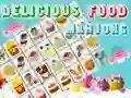 Játék Delicious Food Mahjong Connect online