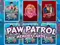 Játék Paw Patrol Memory Cards online