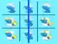 Játék Smurfs Tic Tac Toe online