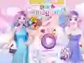 Játék Barbie and Elsa in Candyland online