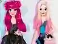 Játék Princess Iceskates Winter Dress Up online