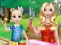 Játék Mommy And Daughter Summer Day online