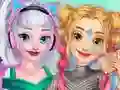 Játék Elsa and Rapunzel Future Fashion online