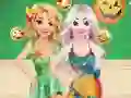 Játék Princesses Thanksgiving Day online