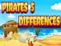 Játék Pirates 5 differences online
