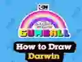 Játék The Amazing World of Gumball How to Draw Darwin online