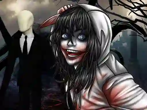 Játék Jeff The Killer The Hunt For The Slenderman online