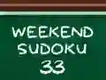 Játék Weekend Sudoku 33 online