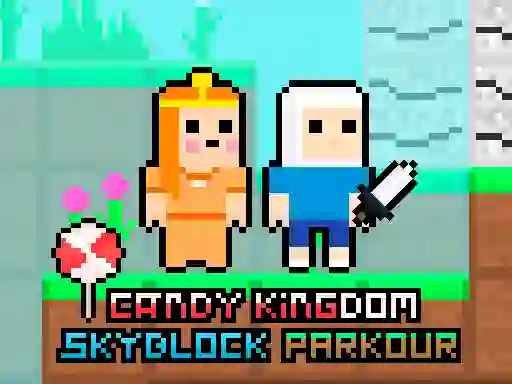Játék Candy Kingdom Skyblock Parkour online