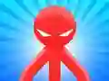 Játék Red Stickman vs Monster School online