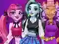 Játék High School Princess Monster Mash online