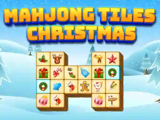 Játék Mahjong Tiles Christmas online
