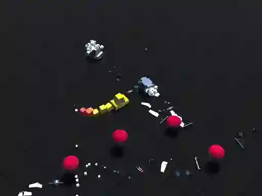 Játék Pixel Car vs Cops 2020 online
