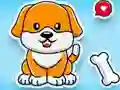 Játék Coloring Book: Cute Dog online