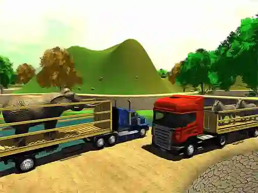 Játék Offroad Animal Truck Transport Simulator 2020 online