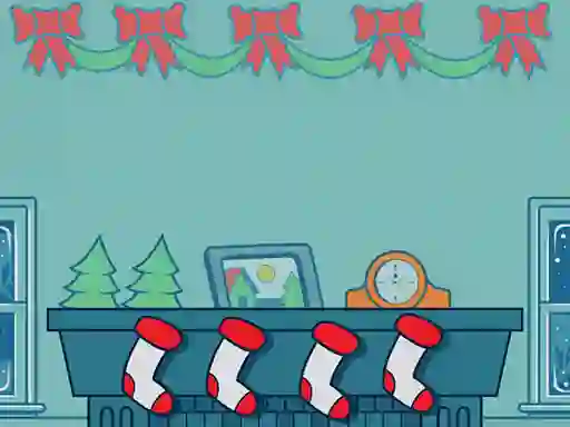 Játék Christmas Stockings Memory online