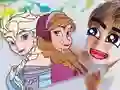 Játék Coloring Book: Frozen online