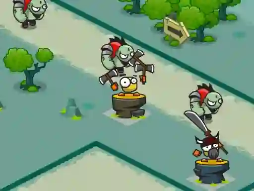 Játék King Bird Tower Defense online